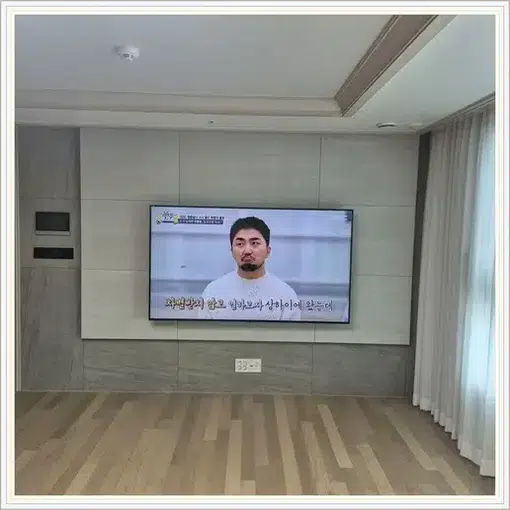 도봉 TV 거치대 및 주변 공간 참고용 거실 사진 3