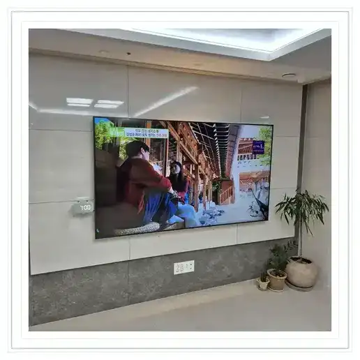 서대문 벽걸이TV 설치 방법 참고용 TV 거실 사진 2