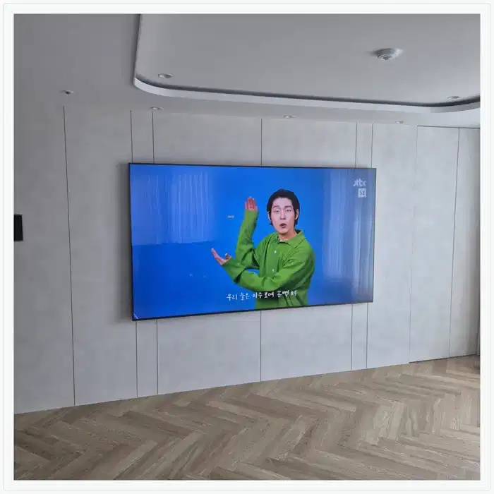 송파 TV 거치대 및 주변 공간 참고용 거실 사진 3
