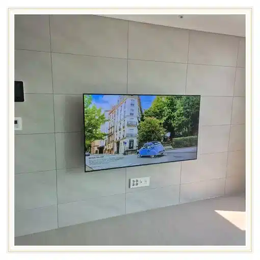 광명 TV 거치대 및 주변 공간 참고용 거실 사진 3